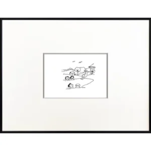 露天温泉　恥らう男